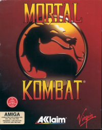 Mortal Kombat Amiga US box art